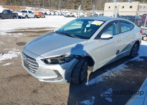 2018 Hyundai Elantra Sel z USA, uszkodzony, nr VIN 5NPD84LF0JH337791